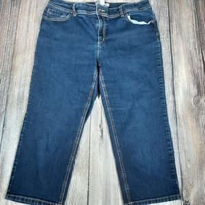 Chicos 1.5 denim capri